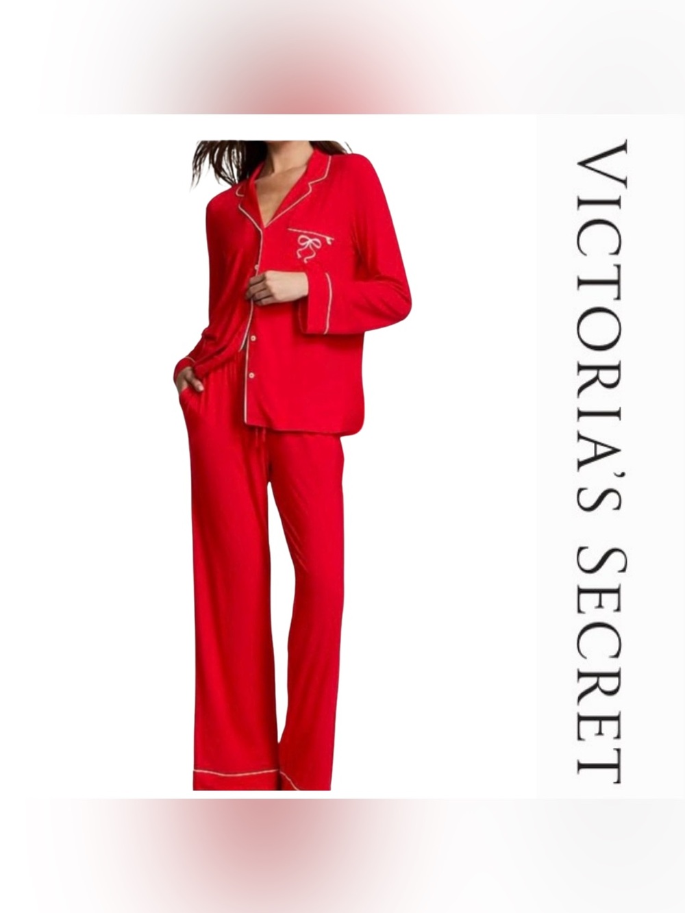 NWT | Victoria’s Secret | Modal Long Pajama Set | Burgandy - Wine | Med